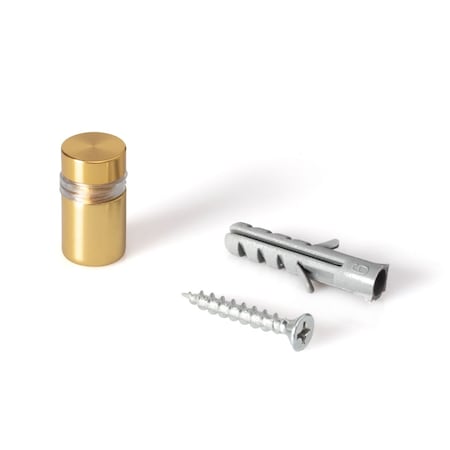 Outwater Round Standoffs, 1/2 in Bd L, Aluminum 1/2 in OD 3P1.56.00264